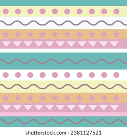 Boho Pattern Background digital Paper
