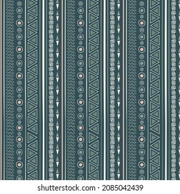 Boho pattern design. Ethnic mystic spiritual style wallpaper. Magic, esoteric, tribal outline boho pattern. Catcher texture. Spiritual decoration. Sacred boho fabric fashion decor. Vector illustration