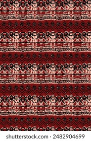 Boho pattern seamless pattern. Tribal art, Vintage background. Geometric boho print.