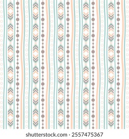 Boho patterns pastel background. Abstract minimal seamless pattern geometric graphic line