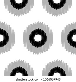 Boho Polka Dot Seamless Pattern