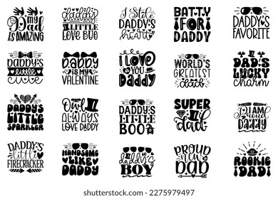 Boho Retro Style Dad Quotes T-shirt And SVG Design Bundle. Dad Daddy Papa SVG Quotes T shirt Design Bundle, Vector EPS Editable Files, Can You Download This File.