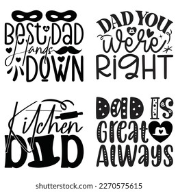 Boho Retro Style Dad SVG And T-shirt Design Bundle, Dad Daddy Papa SVG Quotes Design t shirt Bundle, Vector EPS Editable Files, can you download this Design Bundle.