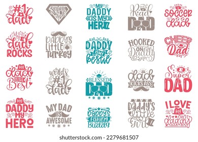 Boho Retro Style Dad SVG And T-shirt Design Bundle, Dad SVG Quotes Design t shirt Bundle, Vector EPS Editable Files, can you download this Design Bundle.