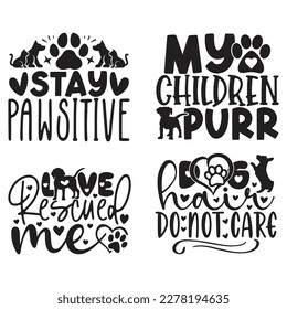 Boho Retro Style Dog Quotes T-shirt And SVG Design Bundle. Dog SVG Quotes T shirt Design Bundle, Vector EPS Editable Files, Can You Download This File.