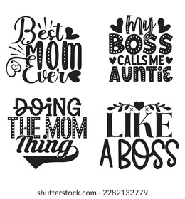 Boho Retro Style Happy Mother's Day SVG And T-shirt Design Bundle, Mom Mama Mommy SVG Quotes Design t shirt Bundle, Vector EPS Editable Files, can you download this Design Bundle.