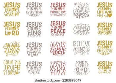 Boho Retro Style Jesus Christian SVG And T-shirt Design Bundle, Jesus SVG Quotes Design t shirt Bundle, Vector EPS Editable Files, can you download this Design Bundle.