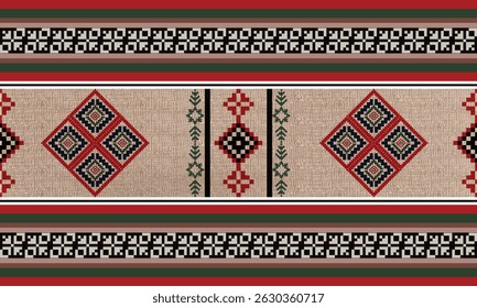 Boho rug pattern,Navajo carpet design tribal carpet pattern,Native American,motif geometric.Rug design for decor.Rug pattern blanket,woven carpet illustration.Boho geometric,Aztec Rug pattern.