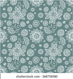 Boho seamless pattern.