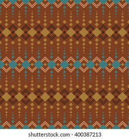 Boho seamless pattern. Abstract wallpaper in boho style. Boho design. 