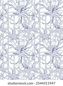 Boho Nahtloses Muster-Design, Stoffmuster, nahtloses Muster