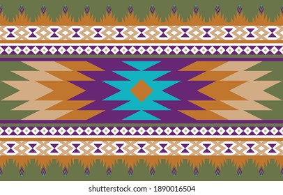 Patrón sin fisuras con ornamento geométrico. Plantilla de impresión estilo azteca para textiles, papel, envoltura, camisetas, postales, etc.