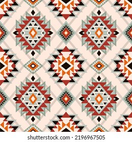 Boho seamless pattern. Traditional ornament. Tribal pattern. Folk motif. Can be used for wallpaper, textile, invitation card, wrapping, web page background.