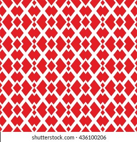 Boho seamless pattern with tribal aztec ornament. Abstract vector wallpaper in ethno syle.
