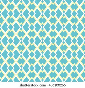 Boho seamless pattern with tribal aztec ornament. Abstract vector wallpaper in ethno syle.
