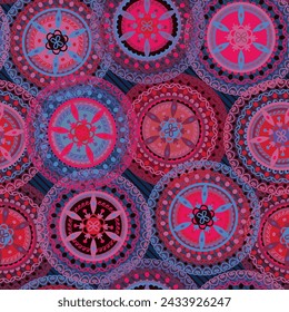 Boho patrón sin fisuras tribal Navajo. Fondo de hipster étnico. Estampado geométrico azteca. Ilustración vectorial.
