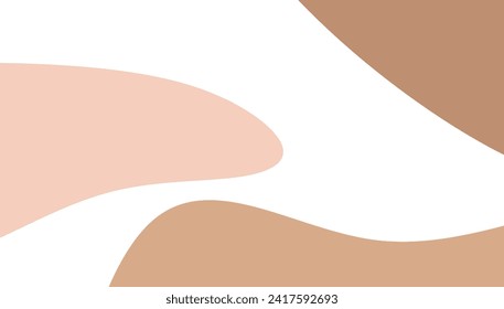 Boho shape illustration vector element