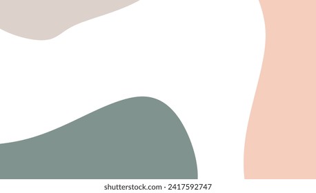 Boho shape illustration vector element