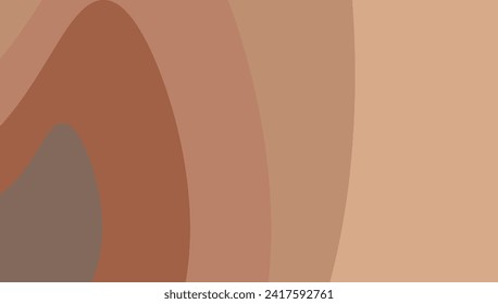 Boho shape illustration vector element