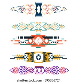 Boho style. 
abstract geometric figure