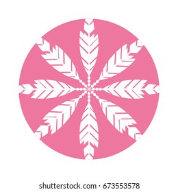 Boho style decorative feathers