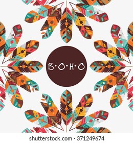 Boho style design 