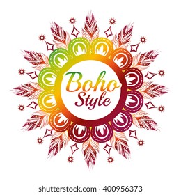 boho style design 