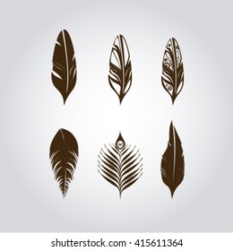 Boho Style design in color backdrop