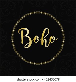 Similar Images, Stock Photos & Vectors of Boho style design in color