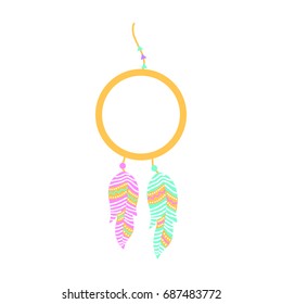 Boho style dream catcher