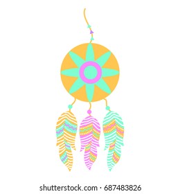 Boho style dream catcher