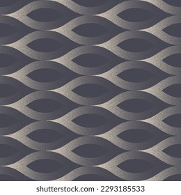 Estilo Boho Hippie Patrón sin inconvenientes Vector De Trabajo De Punto Chic Resumen Fondo. Diseño Textil De Moda Extravagante Repetitivo Beige. Ilustración de arte de abstracción continua de medio tono