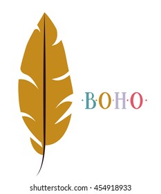 boho style  isolated icon design, vector illustration  graphic 