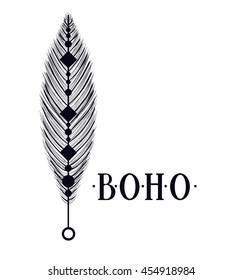 boho style  isolated icon design, vector illustration  graphic 