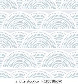 Boho style line art vector seamless pattern. Abstract vector seamless pattern. Decorative seamless vector illustration, good for printing. Great for label, print, packaging