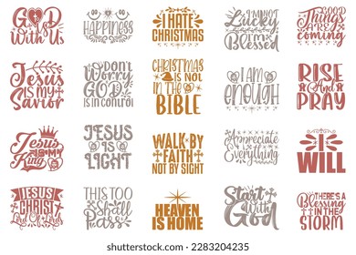 Boho Style Religious Biblical Christian Quotes T-shirt And SVG Design, Vector File. Motivational Inspirational SVG Quotes T shirt Design, Vector EPS Editable Files.