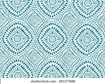 Boho tie-dye background. Hippie style. Watercolor effect vector. Textile effect. Shibori. Editable vector made with clipping mask. Batik effect. Trendy wallpaper.