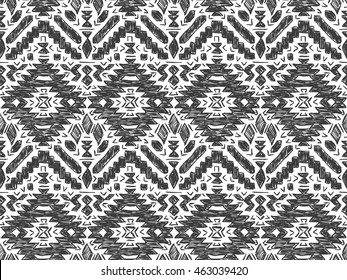 Boho tie-dye background. Native textile effect. Hippie style. Mexican sketch effect vector. Shibori batik effect texture. Trendy wallpaper or clothes fabric.