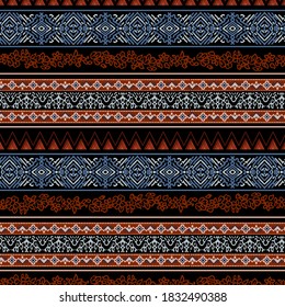 boho tribal etnic africa colorfull background for printing fabric
