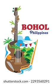 Bohol Philippine Cultural Icons and Tourism symbols