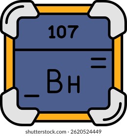 Bohrium Line vector Icon Design