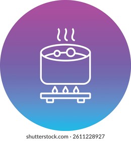 Boil vector icon. Can be used for printing, mobile and web applications.