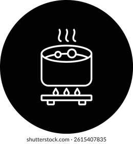 Boil vector icon. Can be used for printing, mobile and web applications.
