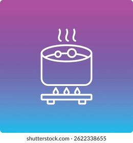 Boil vector icon. Can be used for printing, mobile and web applications.