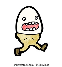 boiled egg cartoon character