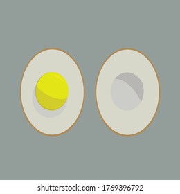 ilustración de diseño de óvulos hervidos