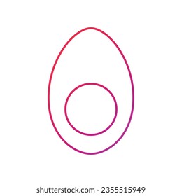 Icon Illustration Boiled egg