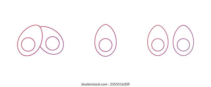 Symbol Boiled egg Icon
