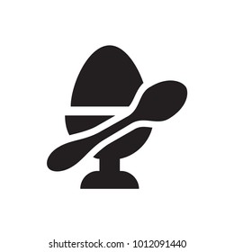 boiled egg icon illustration isolated vector sign symbol