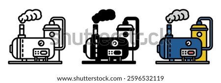 Boiler is a closed vessel generating steam or hot water for heating systems, power plants, and industrial processes.
